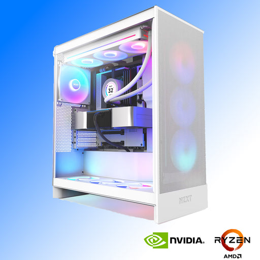 AI Development Workstation Desktop PCs, RTX 5090, Ryzen 7 98003D CPU
