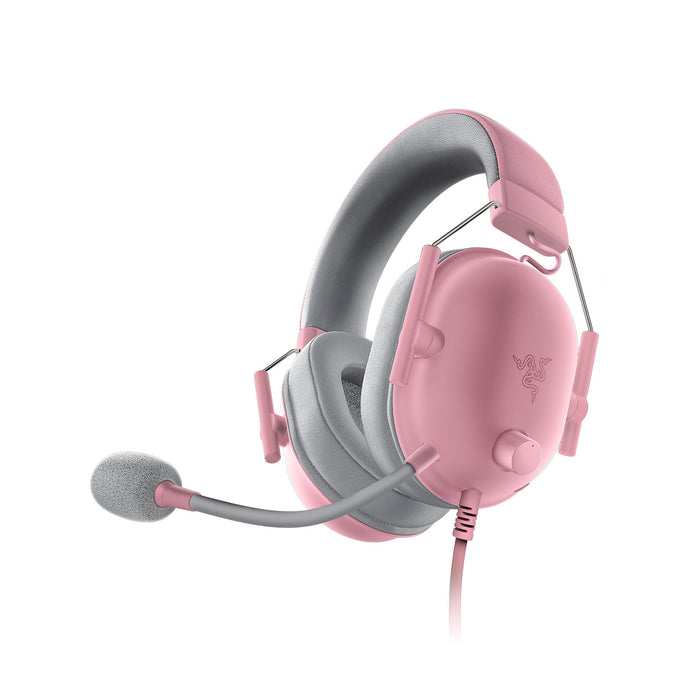 Razer BlackShark V2 X Gaming Headset, Quartz, Over Ear Headphones for PS5, Switch, Xbox, PC