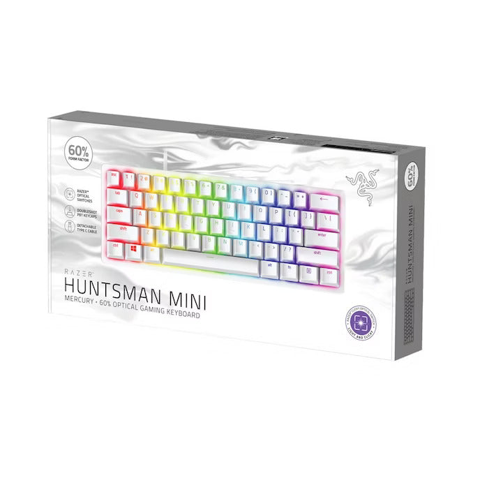 Razer 60% Mechanical Keyboard Gaming White
