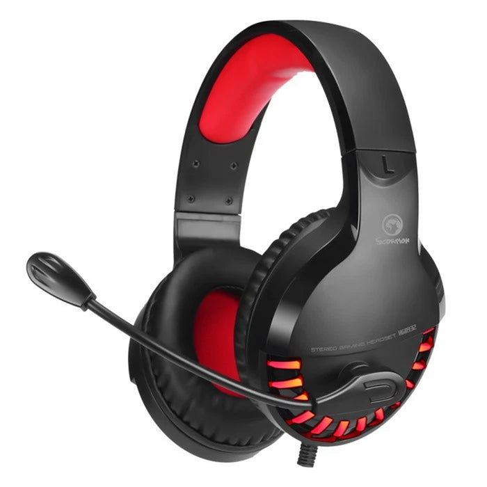 Marvo Scorpion HG8932 Stereo Sound Gaming Headset – RGB – Black