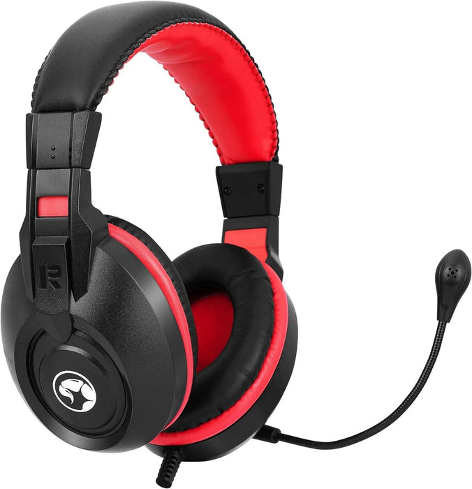 Marvo Scorpion H8321S Stereo Gaming Headset – Flexible Omni Mic – Black