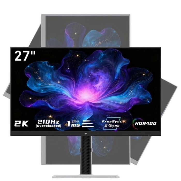 H27T6 27-inch 1440p 200Hz Fast IPS gaming monitor with HDR400.