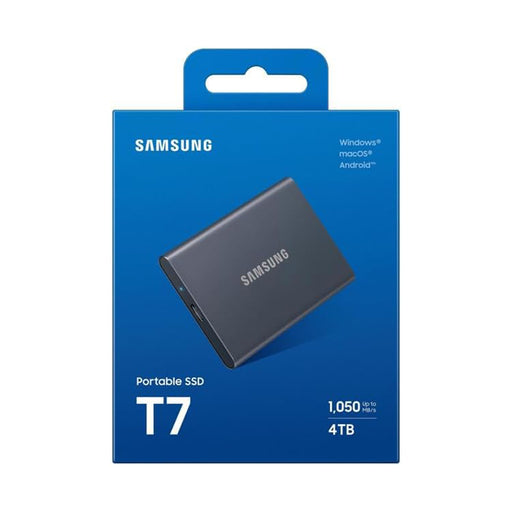 4TB Portable SSD external storage for Windows, Android and macOS.
