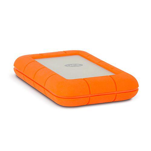 LaCie Rugged V2 Thunderbolt 1TB – USB 3.0, Drop‑Resistant, IP54 Portable Drive