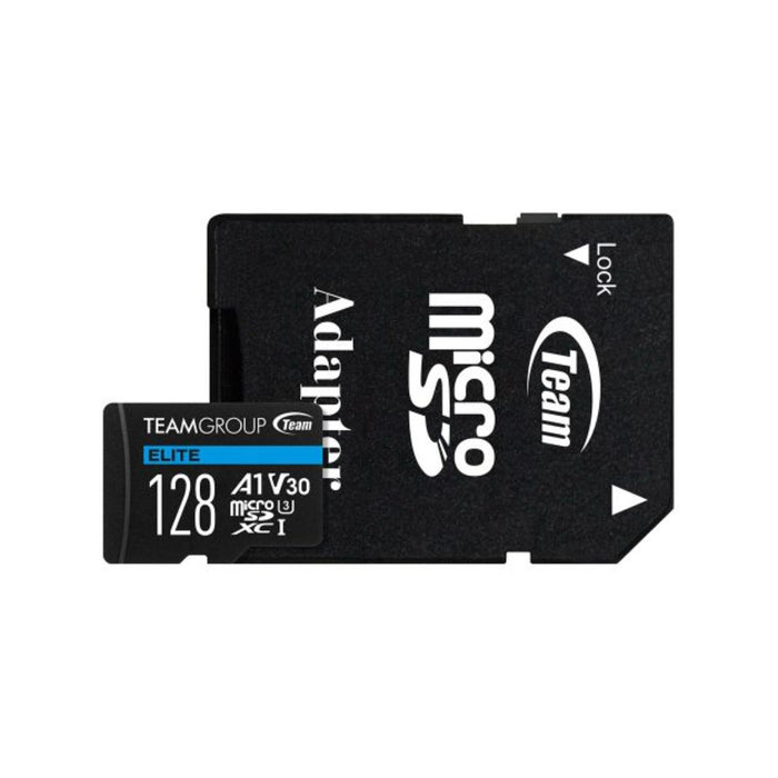 128GB Micro SD Card with SD Adaper, portable memory card.