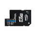 128GB Micro SD Card with SD Adaper, portable memory card.