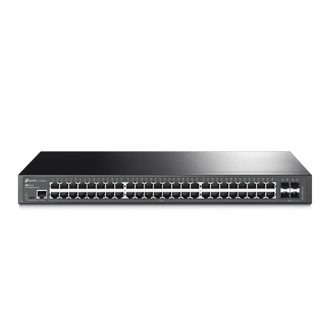 TP‑Link JetStream TL‑SG3452 48‑Port Gigabit L2 Managed Switch with 4 SFP Slots