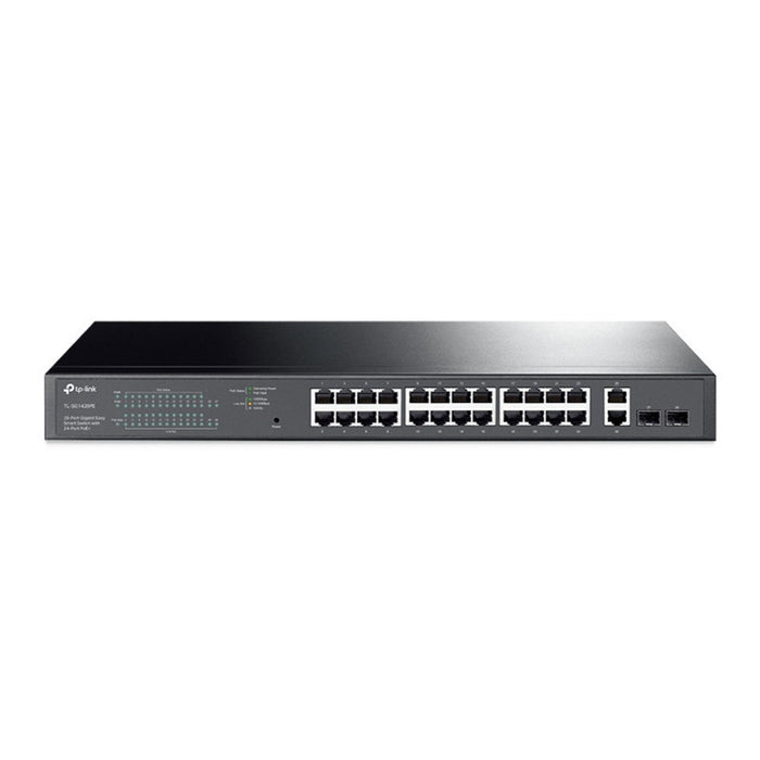 TP‑Link TL‑SG1428PE – 28‑Port Gigabit Easy Smart Switch with 24‑Port PoE+
