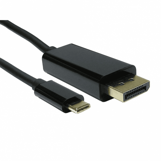 USB‑C to DisplayPort cable (1M) supporting 4K @ 60Hz.