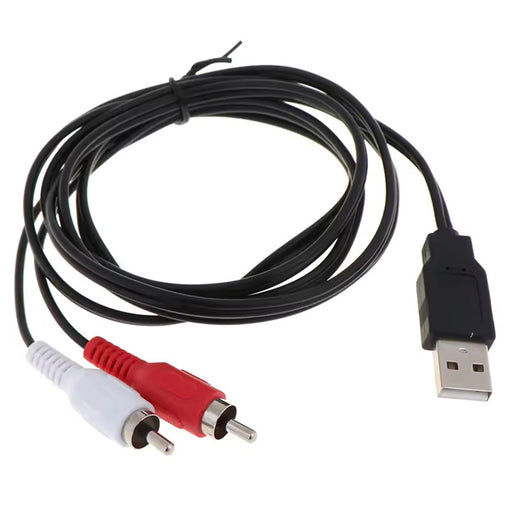USB-A to RCA audio video data extension cable 1.5m