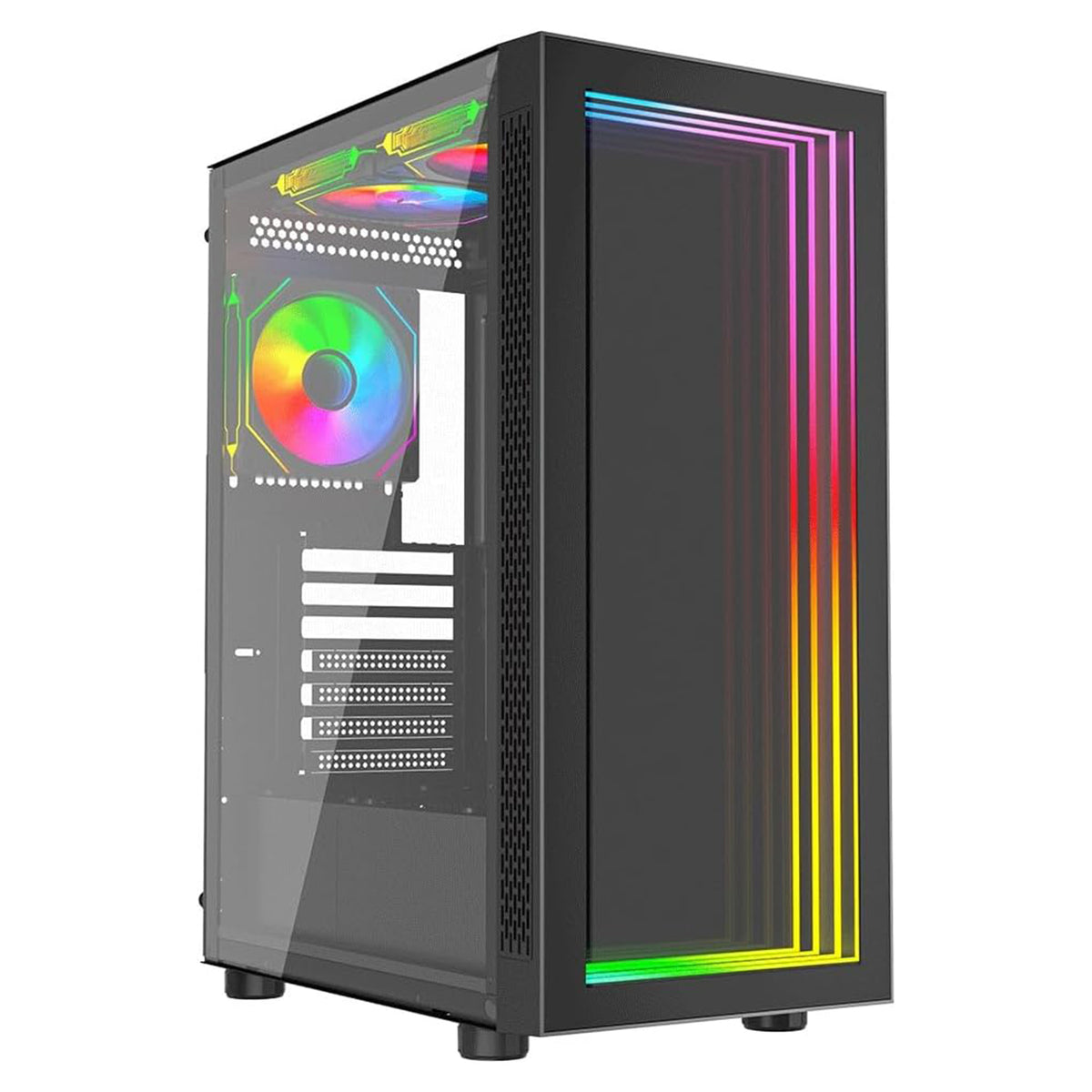 Vida Apeiron Gaming PC Case, ATX, Infinity Effect Front — Epsilon PC