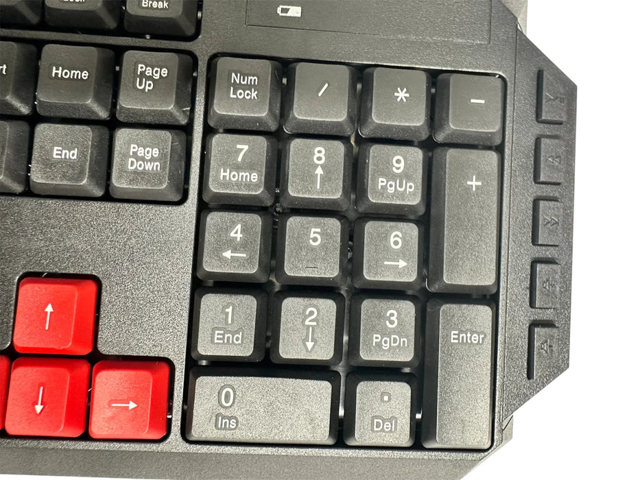 Builders Choice WS880‑B Wireless Keyboard & Mouse Set – Black, 2.4GHz, Full‑Size