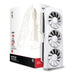 RX 9070 XT graphics card white AMD radeon.
