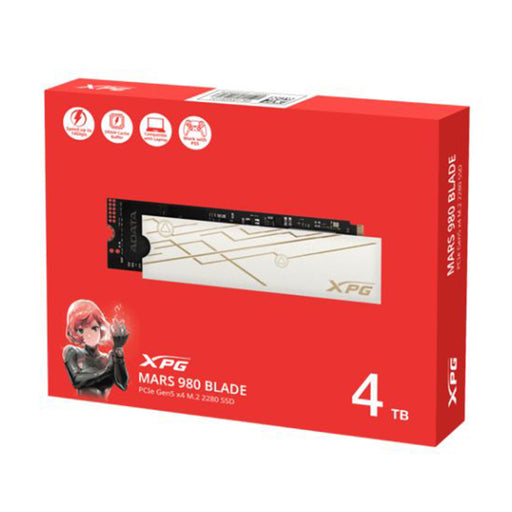 4TB NVMe M.2 SSD up to 14K MB/s for PC, PS5, laptop, etc.