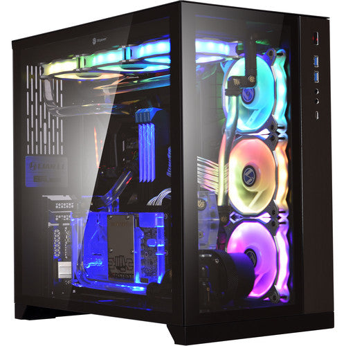 Lian Li ATX Mid Tower Gaming PC Case, Window Side and Front E-ATX Midi —  Epsilon PC