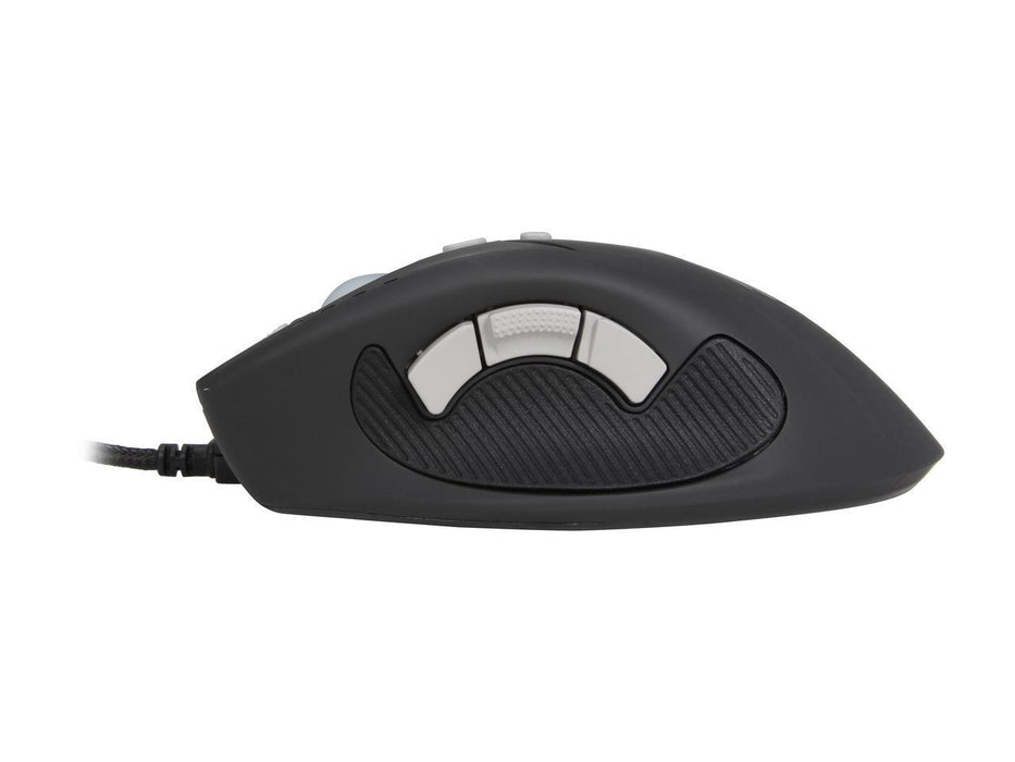 Rosewill Reflex RGM-1000 Laser Gaming Mouse, 8200 DPI, Wired USB Right Hand Mouse, Led Lightning, 10 Buttons