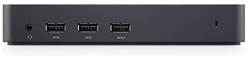 Dell D3100 Docking Station 3,0 Ultra HD Triple Video, 452-BBOT (Ultra HD Triple Video), Black