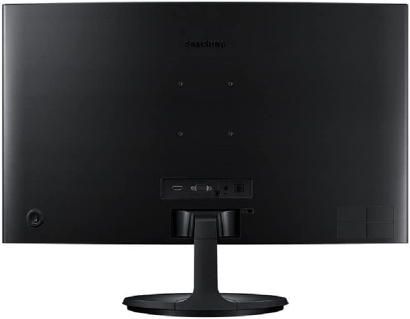 Samsung 24" Curved Gaming Monitor, LED Full HD 1920 x 1080 (1080p), HDMI, VGA, D-SUB, Headphone, LC24F390FHRXEN, Black