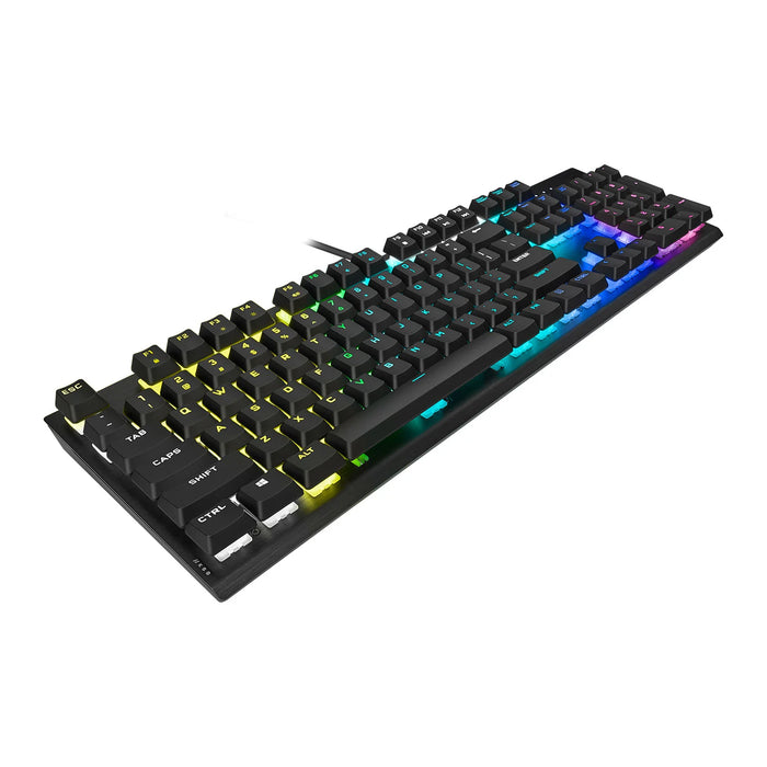 Corsair K60 RGB PRO Cherry VIOLA Mechanical Gaming Keyboard, N-Key Rollover, USB, Factory Refurbished