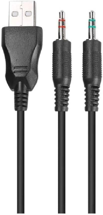Marvo Scorpion HG8901 Stereo Sound RGB LED Gaming Headset, Omnidirectional Microphone, Black