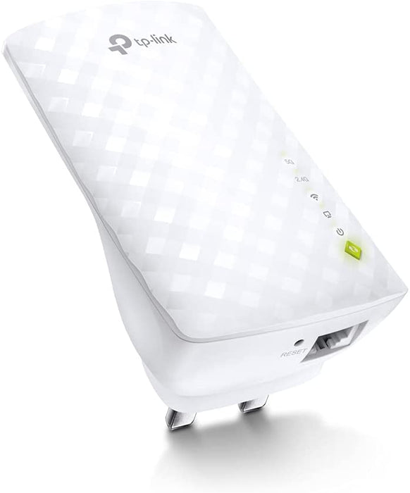 TP-LINK RE200 AC750 (300+433) AC Dual Band Wall-Plug WiFi Range Extender, Access Point Mode, Compatible with any Wi-Fi Router