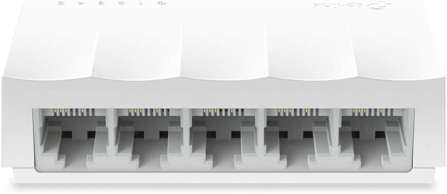 TP-LINK 5-Port Ethernet Switch 10/100Mbps Unmanaged Desktop LiteWave Switch, Plastic Case, LS1005