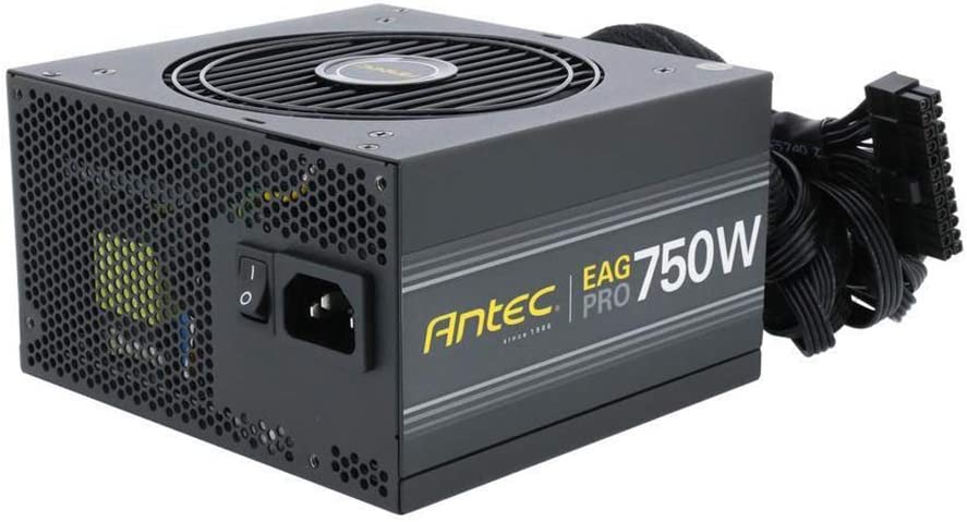 Antec Pro 750 Watt Semi Modular 80+ Gold PSU, 750W Power Supply
