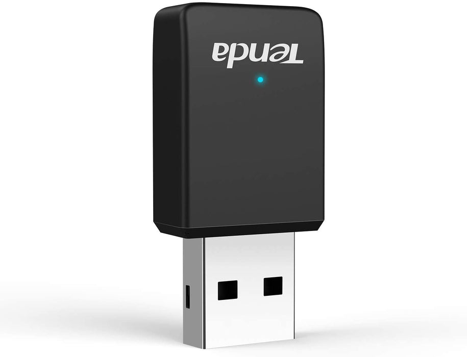 Tenda U9 AC650 Dual Band Wireless USB Adapter for PC, Desktop and Laptop, Mini Size, Plug & Play, Supports Windows XP/7/8/8.1/10