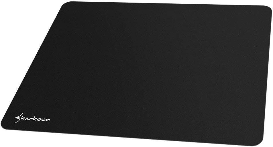 Sharkoon 1337 Gaming Mouse Mat XL, Rubber Cloth Mouse Pad, Black