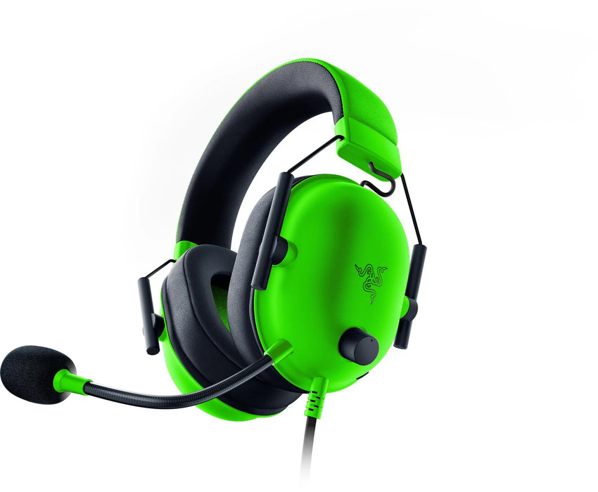 Razer BlackShark V2 X - Premium Esports Gaming Headset Wired Headphones, Noise Cancellation for PC, Mac, PS4, Xbox One and Switch - Green