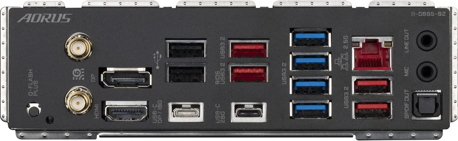 Gigabyte X670E Aorus Master E-ATX Motherboard, Socket AM5, DDR5, SATA 3, PCIe 5.0, AMD Motherboard