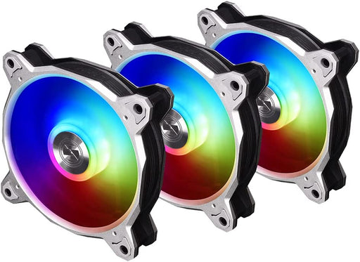 Lian Li Bora Digital RGB PWM Triple Pack, 120mm, Silver