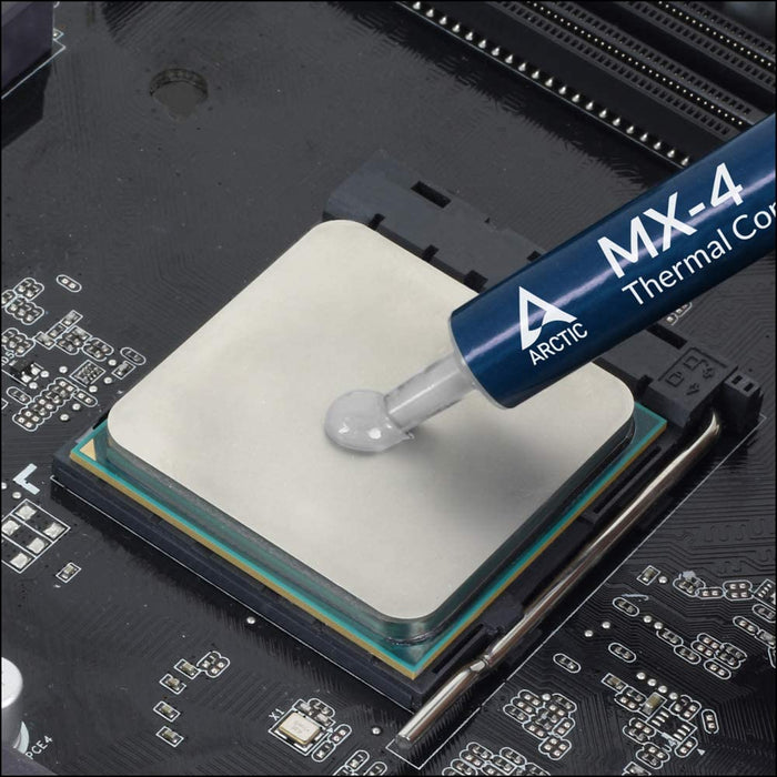 Arctic MX-4 Thermal Compound, 8g Syringe, 8.5W/mK, Thermal Paste for all processors (CPU, GPU-PC, XBOX, PS4), Safe Application