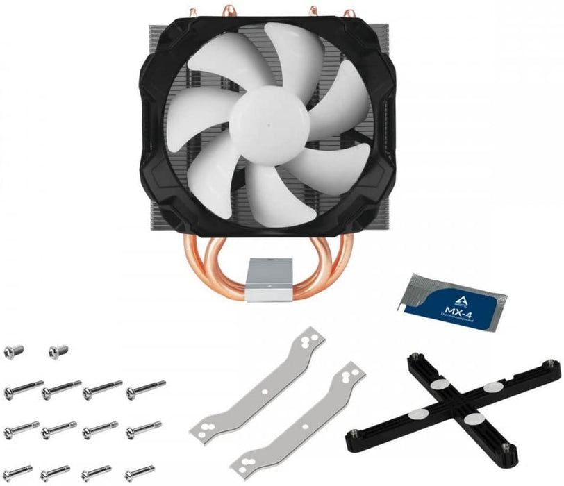 Arctic Freezer 12 Compact Semi Passive Heatsink & Fan, Intel & AM4 Sockets, Fluid Dynamic Bearing