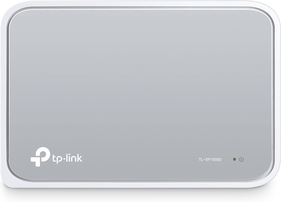 TP-Link 5-Port 10/100 Mbps Desktop Ethernet Switch/Hub, Ethernet Splitter, TL-SF1005D