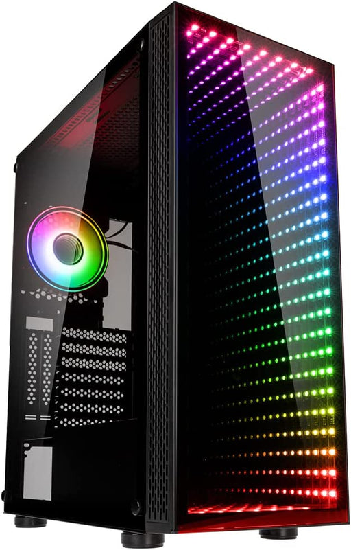 ARGB Midi Tower ATX Gaming Desktop PC Case