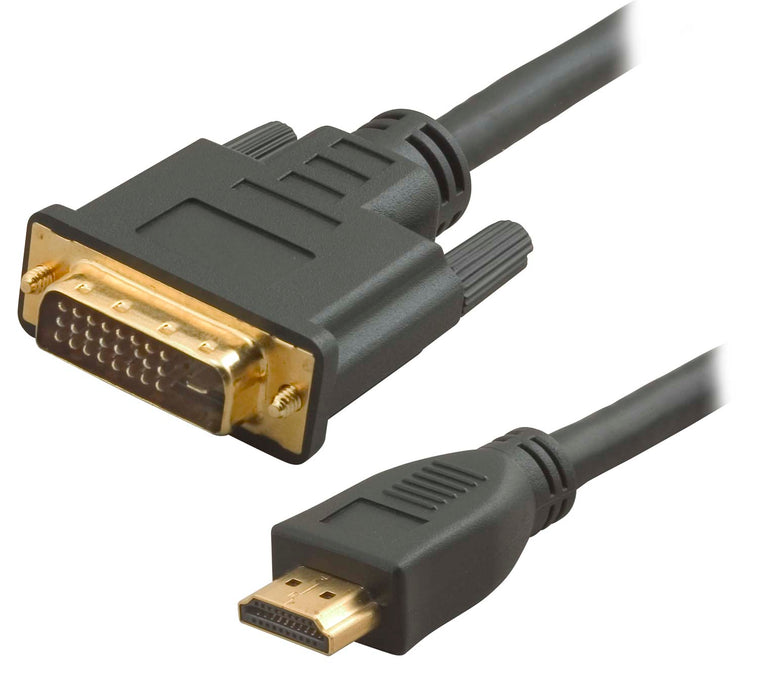 Epsilon 2M DVI To HDMI Cable, Male DVI to Male HDMI