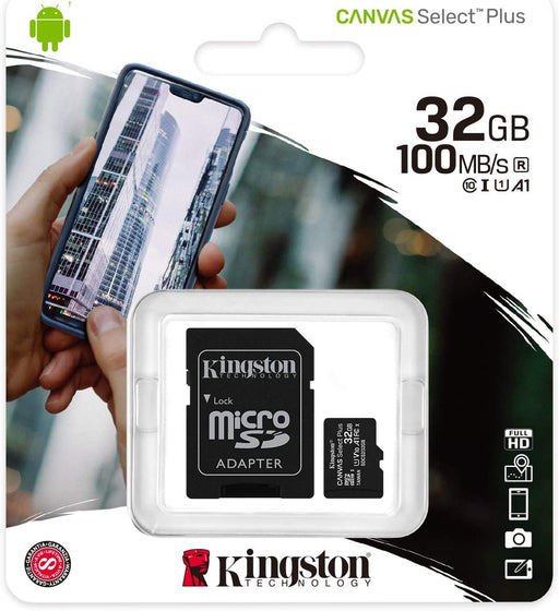 Kingston Canvas Select Plus microSD Card SDCS2/32 GB