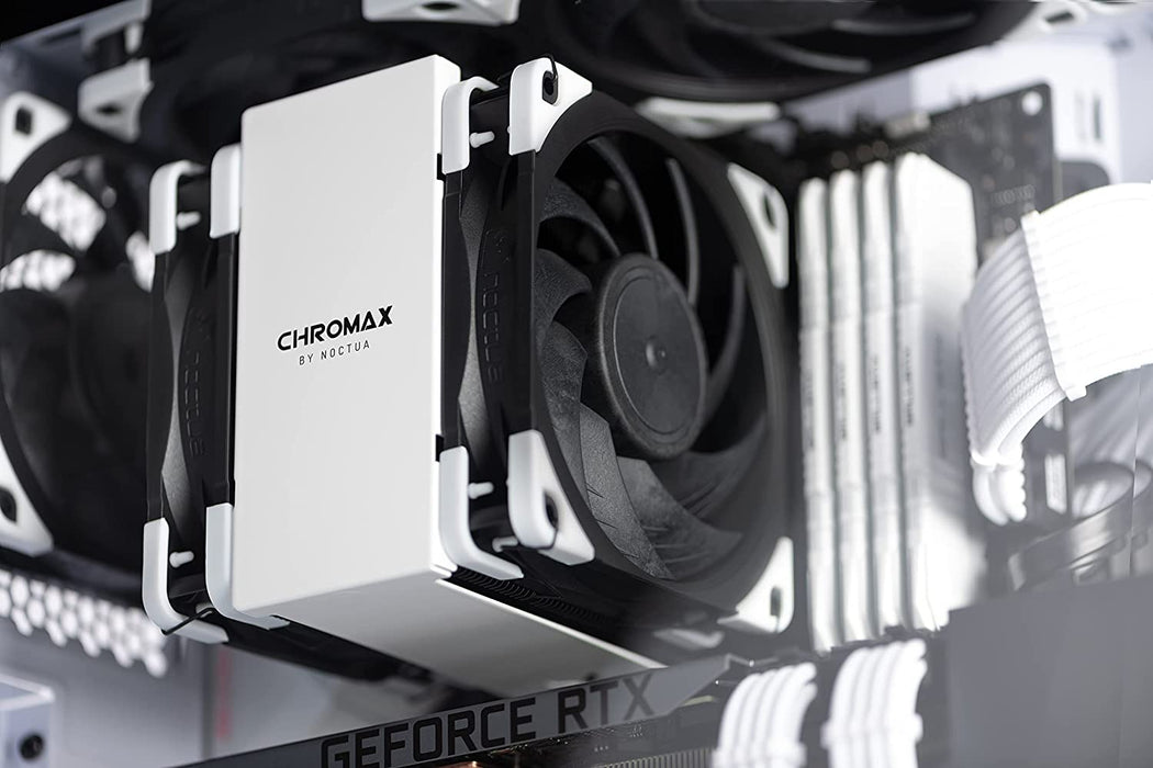 Noctua NF-F12 PWM chromax.black.swap 4-Pin Premium Quiet Fan - Black for sale online Noctua NF-F12 PWM chromax.black.swap 4-Pin Premium Quiet Fan - Black for sale online