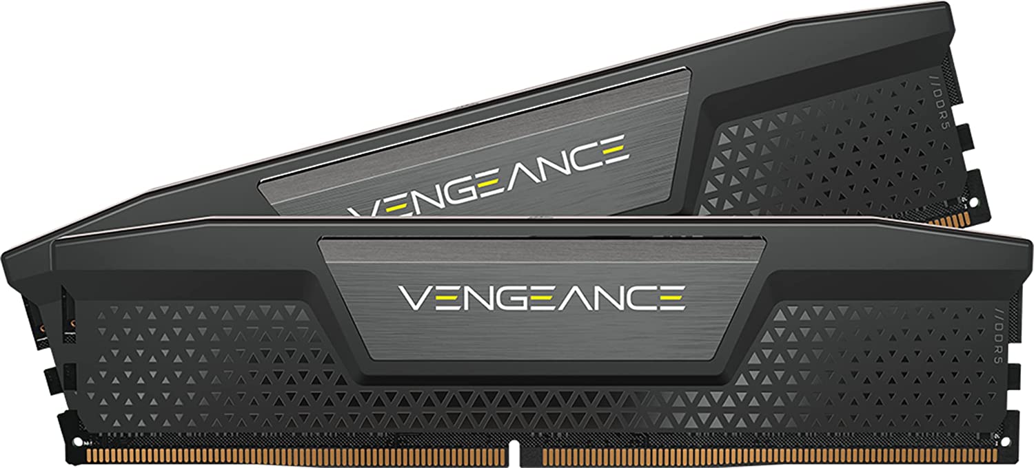 Corsair Vengeance 64GB Memory Kit (2 x 32GB) Desktop RAM, DDR5, 5200MHz (PC5-41600), CL40, 1.25V, XMP 3.0, PMIC, DIMM Memory