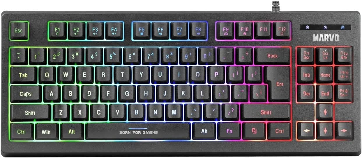 Scorpion K607 Gaming keyboard, anti ghosting, ergonomic keyboard