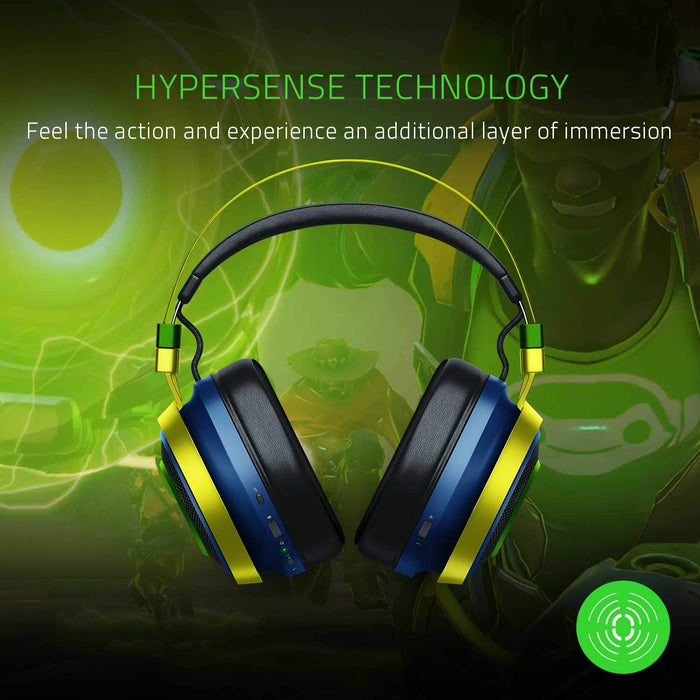 Razer Nari Ultimate Over watch Lucio Edition Wireless Gaming Headset with Hypertense & THX spatial Audio 360 degree Positioning Audio