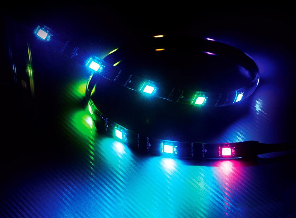 Akasa Vegas 0.6m Magnetic Addressable RGB LED Light Strip