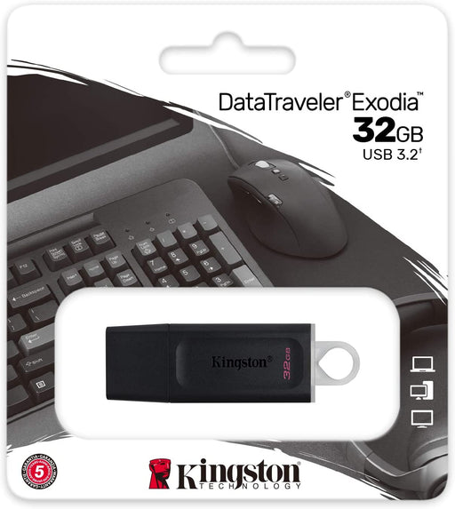 32gb Pen Drive, Kingston DataTraveler Exodia Flash Drive