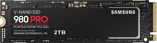 Samsung 980 Pro M.2 SSD 2TB PCIe 4.0, NVMe M.2 Solid State Drive