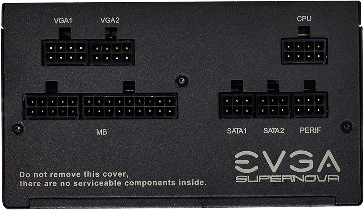 Evga Supernova 550 Ga 550W PSU, 80 Plus Gold, Fully Modular, Eco Mode, Power Supply