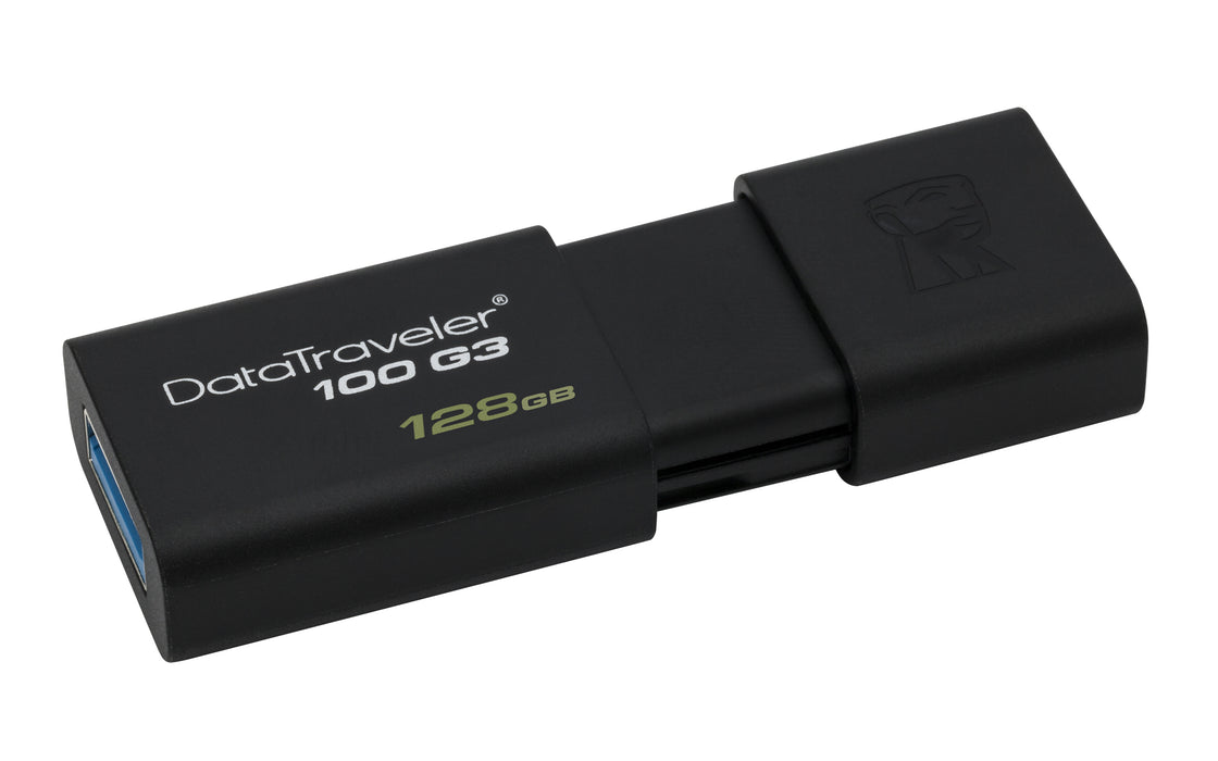 Kingston DataTraveler100 128GB USB 3.1 Flash Drive