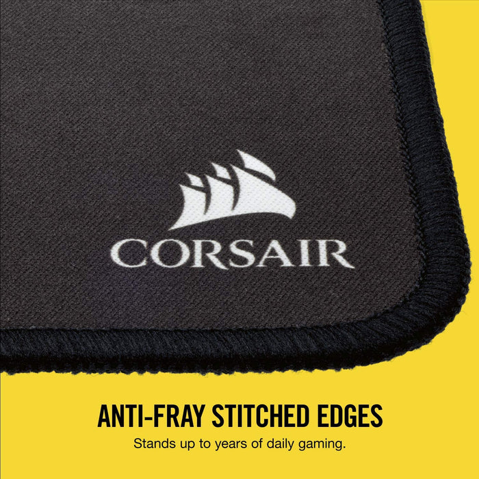 Corsair Gaming MM300 Medium Anti-Fray Cloth Gaming Mouse Mat, Professional Gaming Mouse Pad, Black
