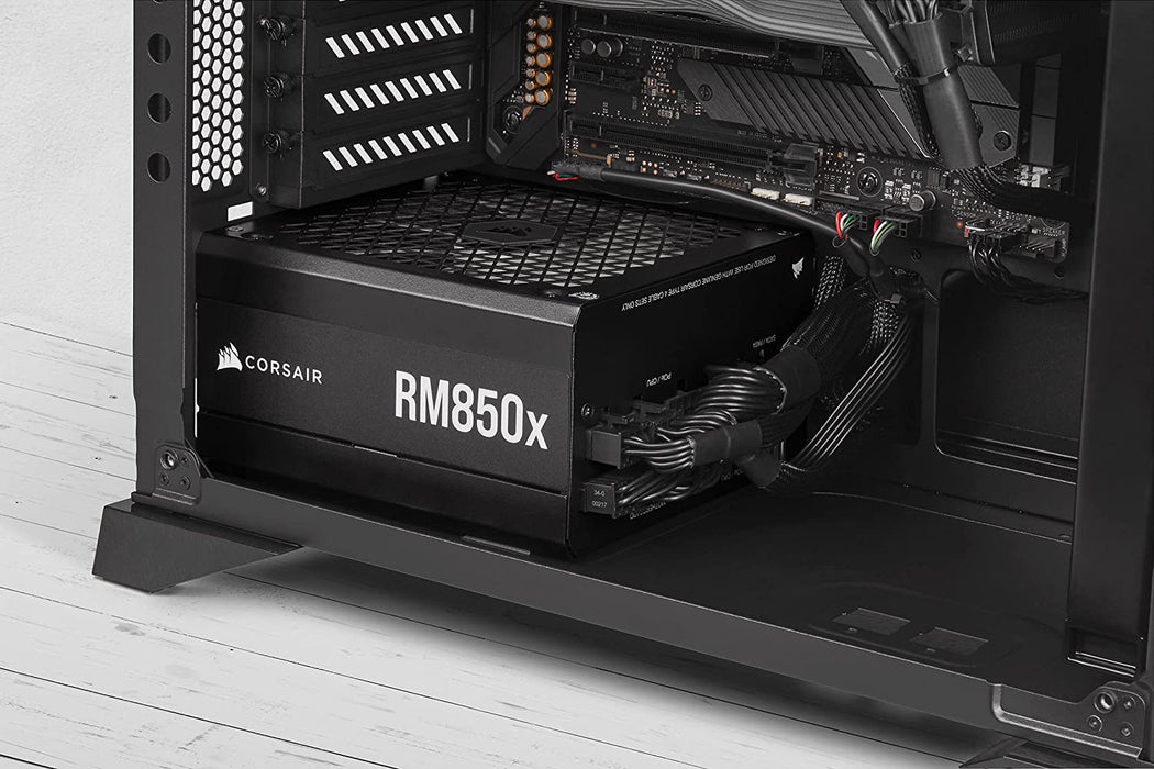 Corsair RM850X V2 PSU 850W Enthusiast RMx Series, Magnetic Levitation Fan, Fully Modular Power Supply, 80+ Gold