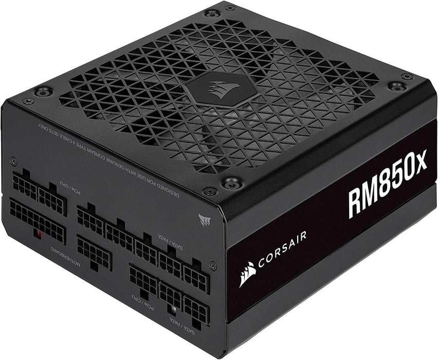Corsair RM850X V2 PSU 850W Enthusiast RMx Series, Magnetic Levitation Fan, Fully Modular Power Supply, 80+ Gold
